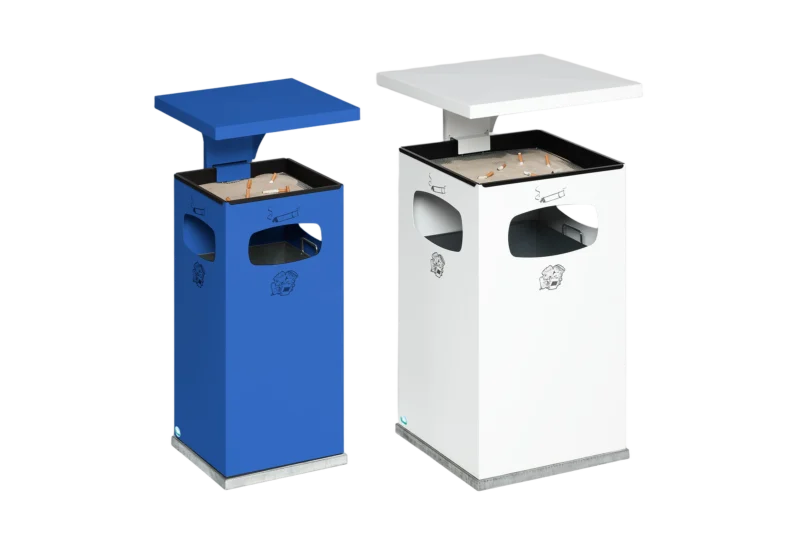 VAR Abfalls./Ascher B 32/B 42, mit Schutzdach