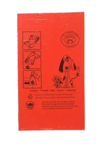 VAR Hundekotbeutel rot, 1000 Stück