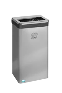 VAR Papierkorb B 31, Edelstahl